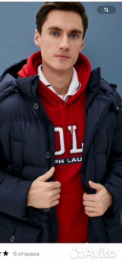 Пуховик ralph lauren