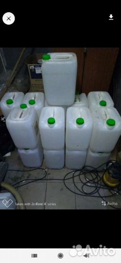 Канистры пластиковые бу 20 литров