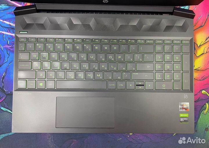 HP Pavillion Ryzen 7 4700H GTX1660 Ti Ram 16 GB 51