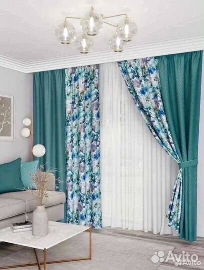 Комплект готовых штор