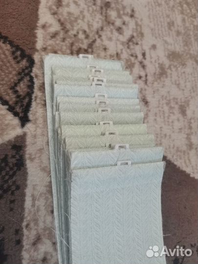 Ламели с нижним грузиком для жалюзи 160 см бледно