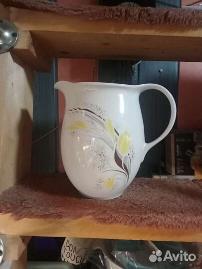 Кувшин Барановка Жёлтые тюльпаны