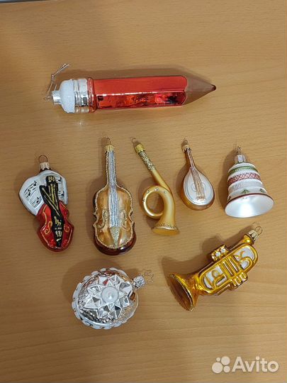 Елочные игрушки стекло Inge-Glas, impuls, irena