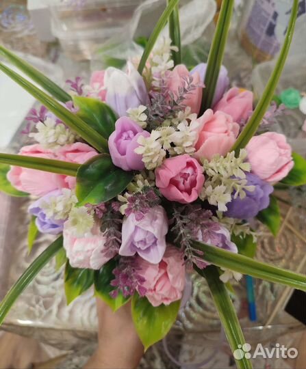 Букеты из мыла ручной работы