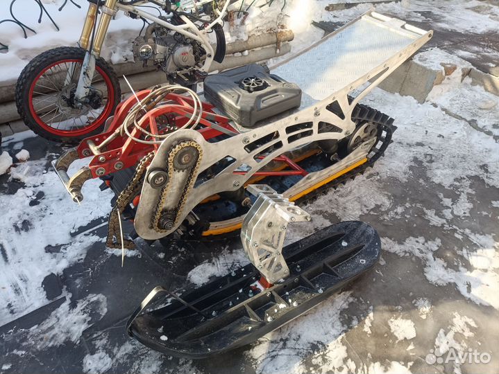 Сноубайк комплект