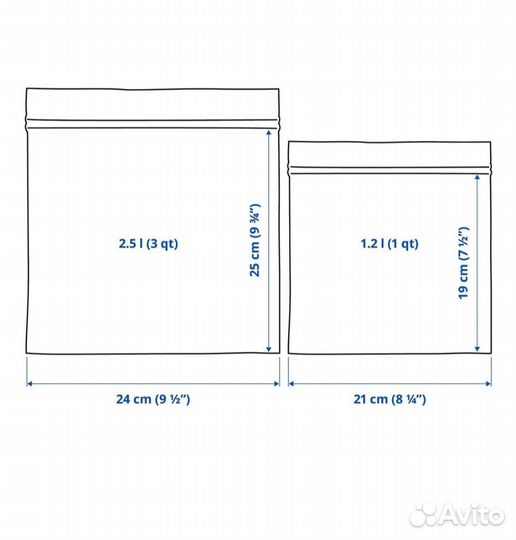 Пакеты IKEA истад