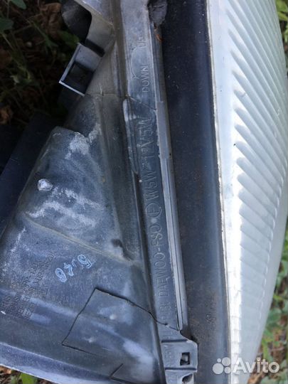 Левая фара на chevrolet lanos