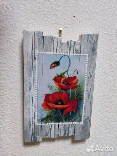 Картина на досках