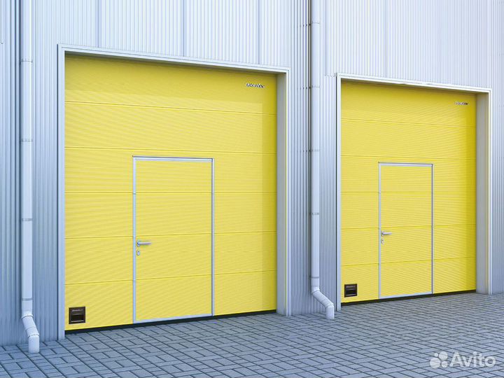 Секционные ворота Аlutech