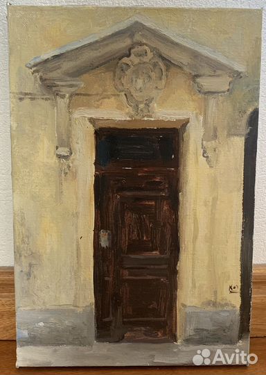 Картина маслом Петербургский пейзаж