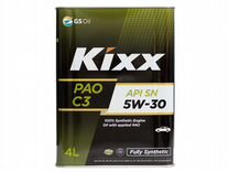Масло моторное Kixx PAO 5w30 API SN, acea C3 4л