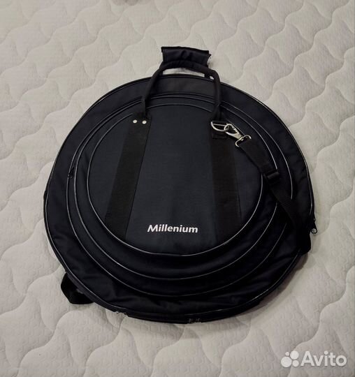 Тарелки для барабанов + чехол Millenium