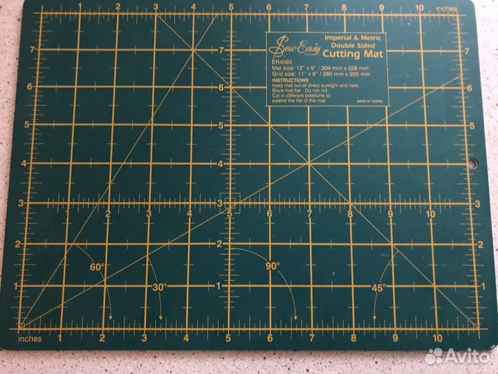 Мат для раскройного ножа Sew Easy
