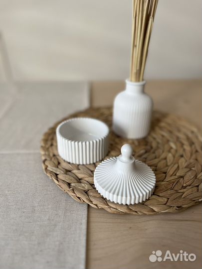 Шкатулка для украшений.Декор из гипса