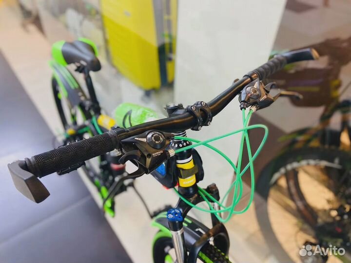 Складной велосипед на дисках Green 26'' зеленый