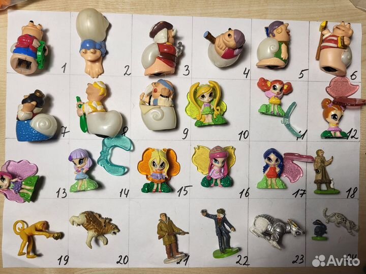 Игрушки из киндера 6