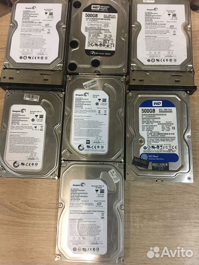 Жесткие диски HDD 500 гб 3.5