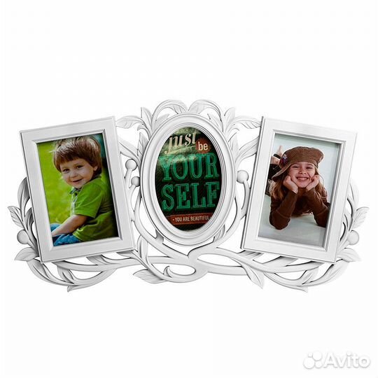 Фоторамка Platinum BIN -1124062- White белый 3 фот