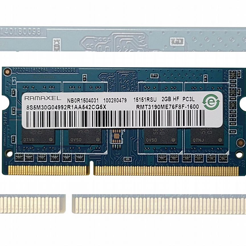 [RMT3190ME76F8F-1600] Оперативная Память Ramaxel 2gb Rmt3190me76f8f-1600