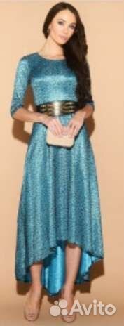 Вечернее платье в пол 44 размер