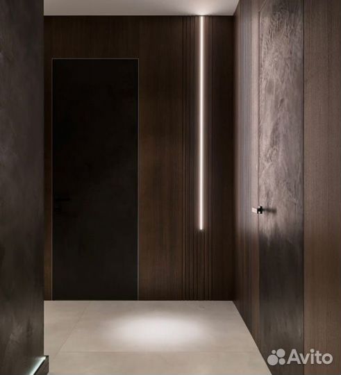 Скрытые межкомнатные двери