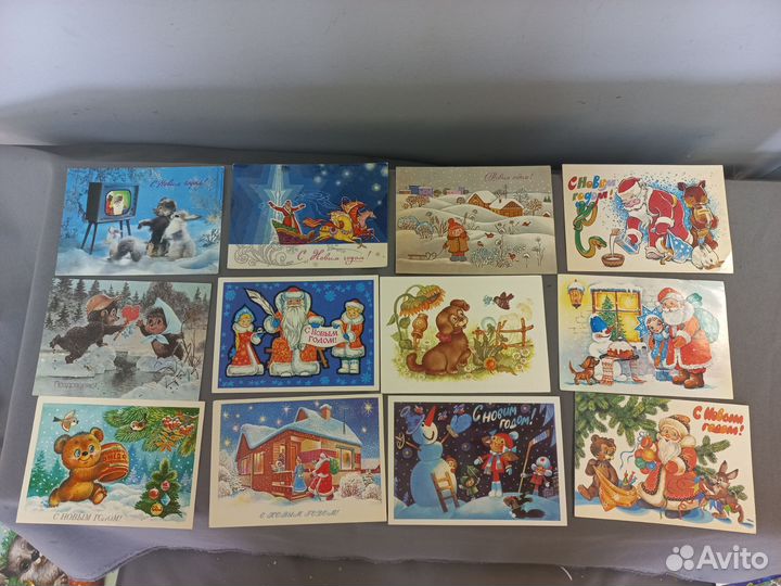 Коллекция открыток СССР Зарубин Четвериков и др
