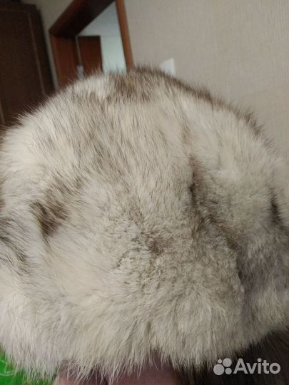 Шапка меховая песцовая новая