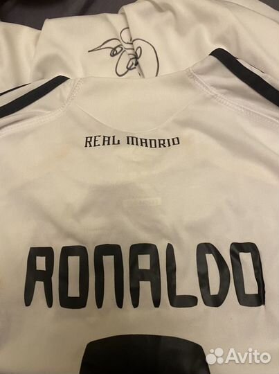 Футболка Real Madrid с автографами