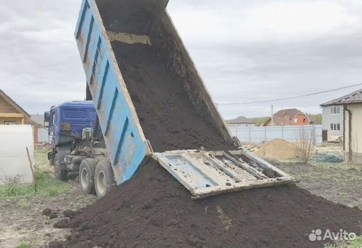 Грунт, чернозем с доставкой