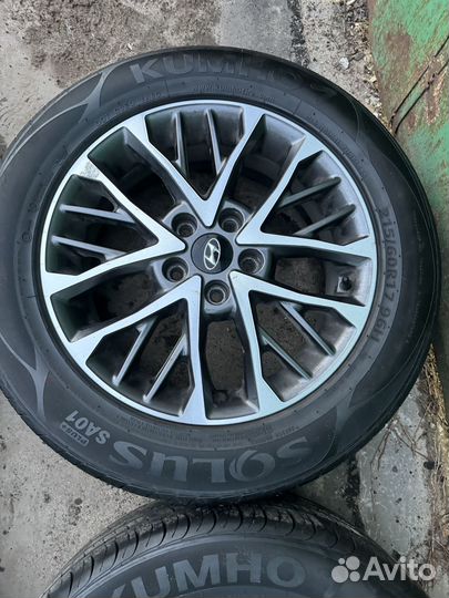 Колеса на Hyundai creta r17 оригинал
