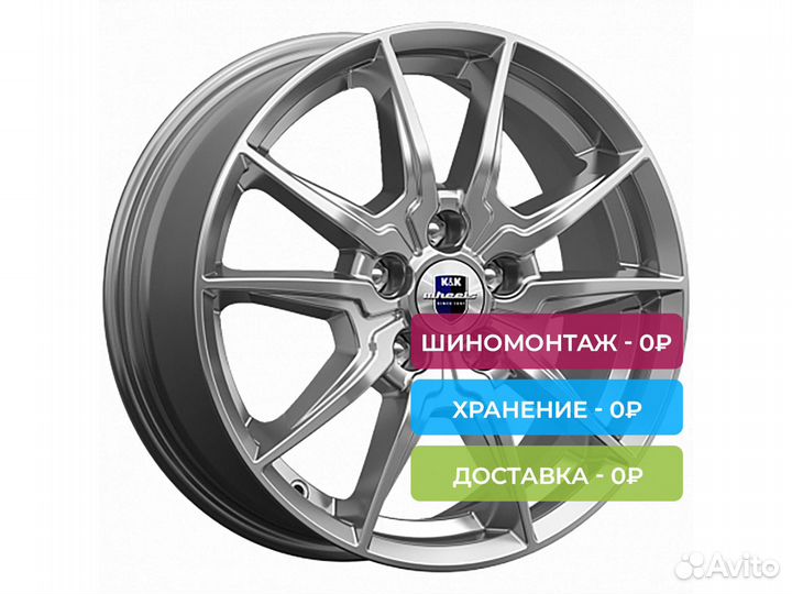 R16 5x114,3 6,5J ET50 D66,1 К&К Адамар (кс886-12)