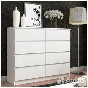 Комод Норд 4 белый