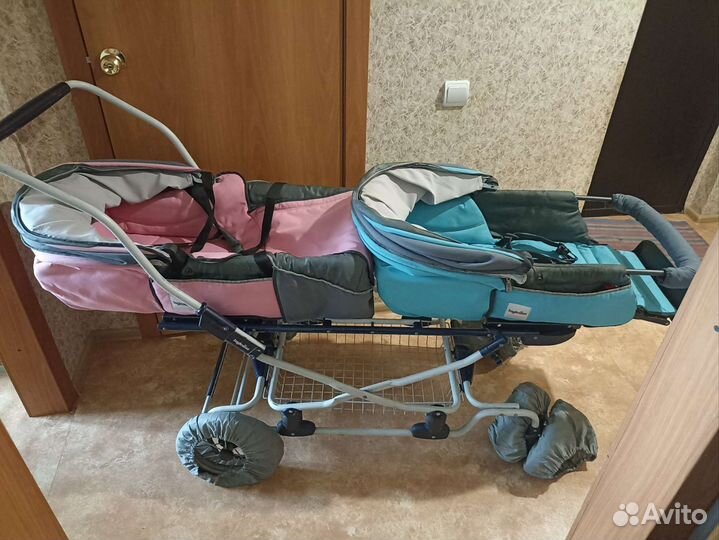 Коляска для двойни