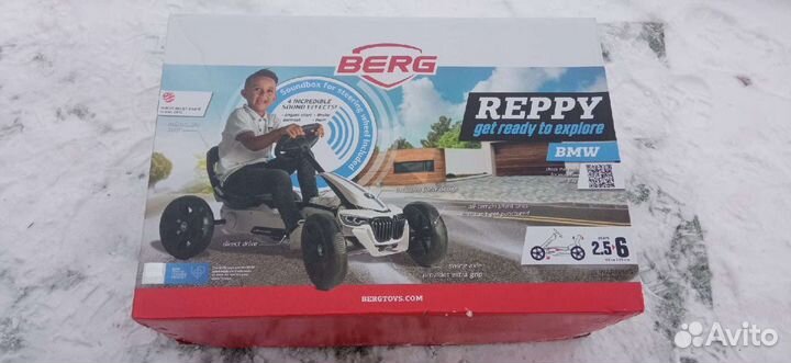 Веломобиль Berg Reppy BMW
