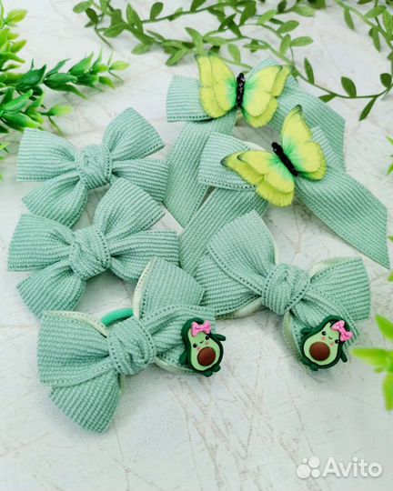 Бантики, ободки,повязки ручной работы
