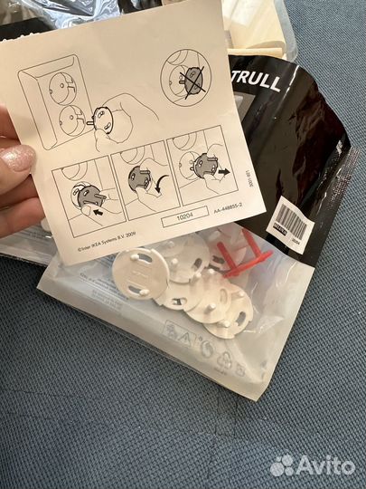 Заглушки для розеток, мягкие уголки