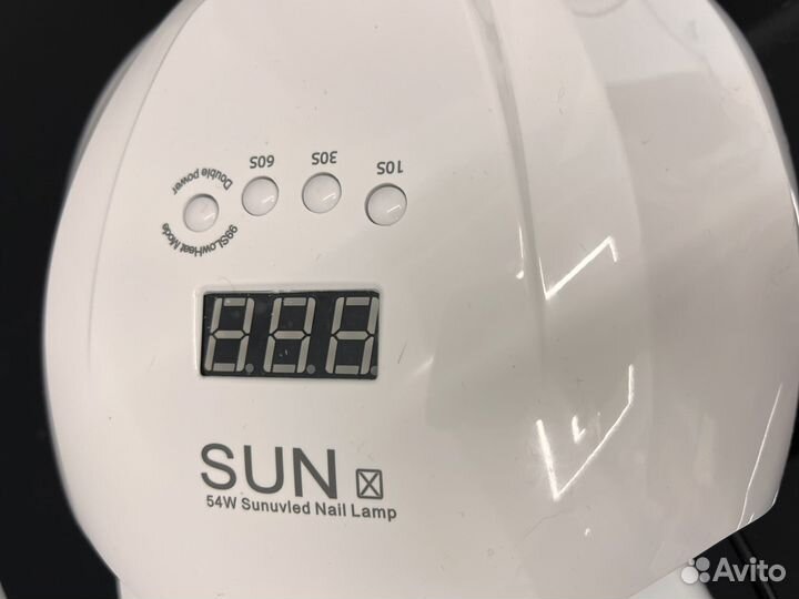 Лампа для ногтей набор гель лак база