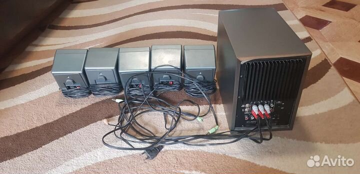 Акустика.сабуфер.динамики