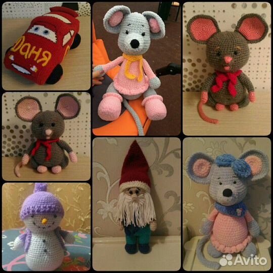 Вязаные игрушки