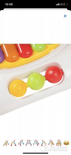 Ходунки каталка baby go со светом и музыкой