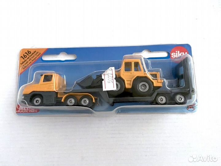 Набор - Тягач с прицепом 1/87 H0 Siku 1616