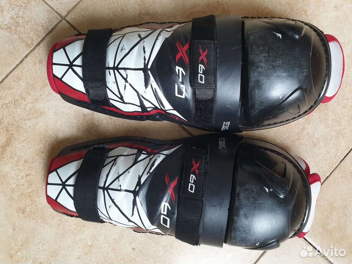 Щитки хоккейные bauer