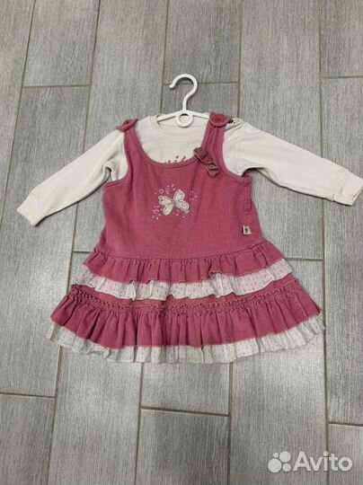 Вещи пакетом на девочку 74 80