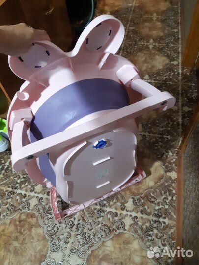 Детская ванночка складная со сливом