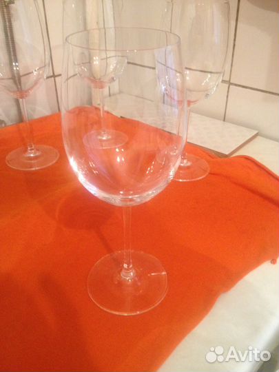 Хрусталь Бокалы - фужеры для вина 5 штук