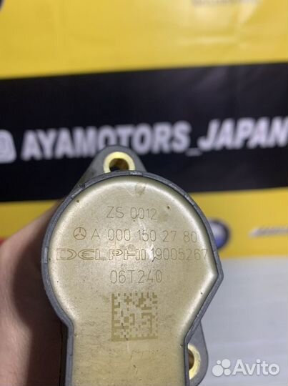 Катушка зажигания Mercedes w211 m272