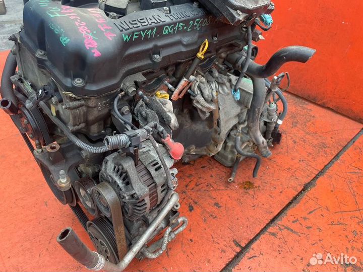 Двигатель Nissan Ad VFY11 QG15DE 2000