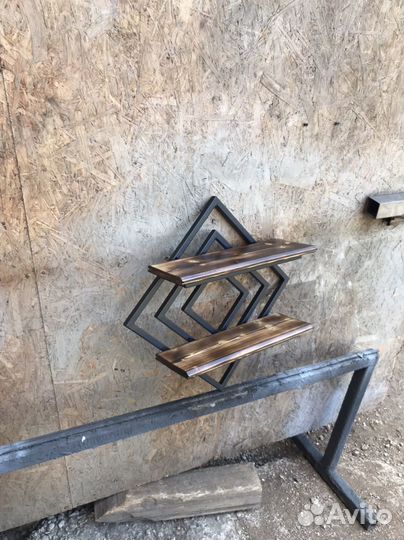 Полочка настенная лофт