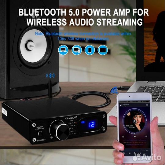 Усилитель FX-Audio D502BT