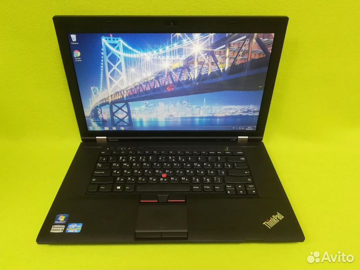 Thinkpad L530 Core i3/15.6 матовый/4ram/SSD 120